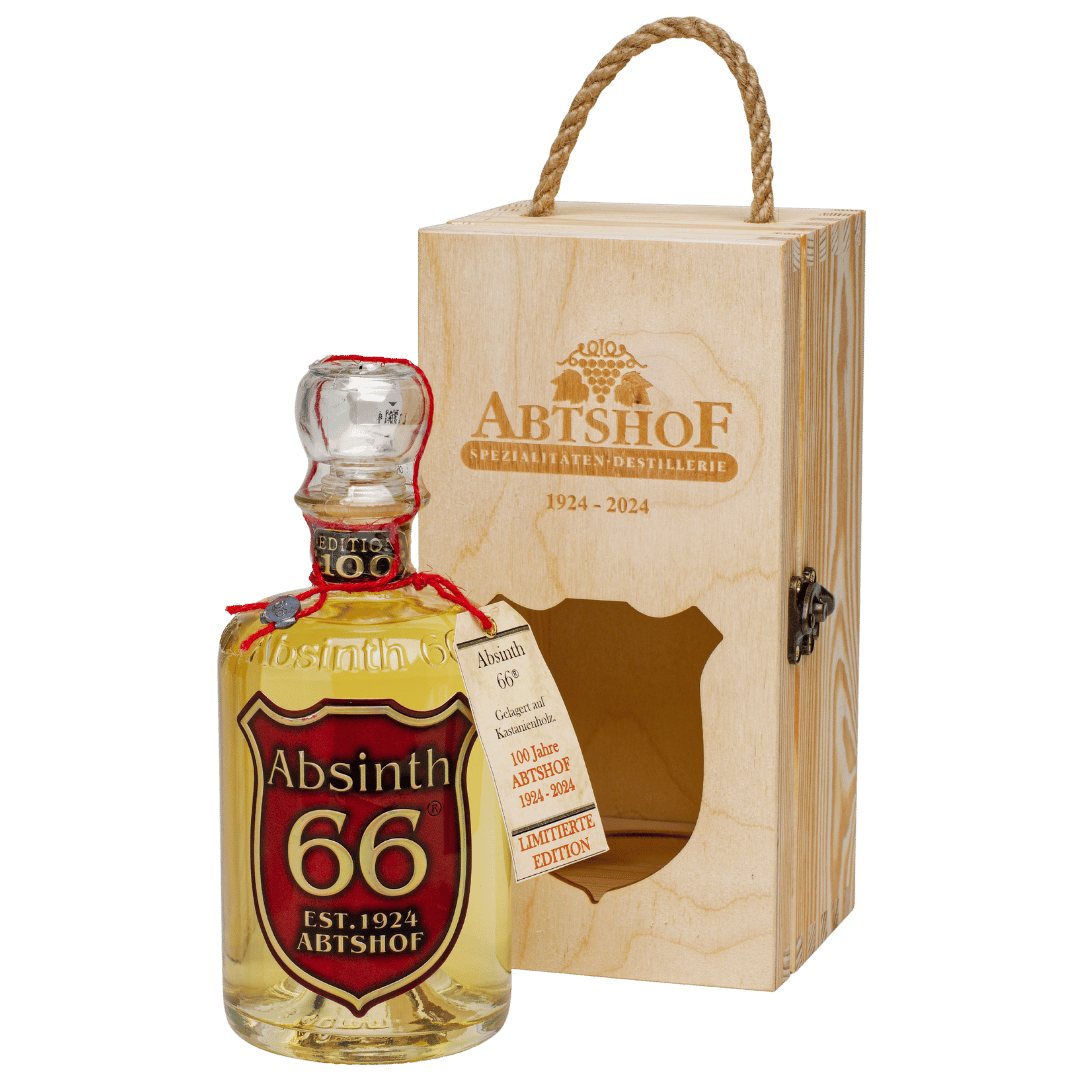 Absinth 66® Jubilee Edition - 100 Jahre Abtshof | 0,5l / 69% vol. Spirituose