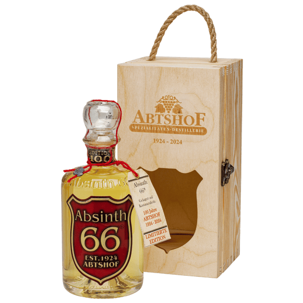 Absinth 66® Jubilee Edition - 100 Jahre Abtshof | 0,5l / 69% vol. Spirituose